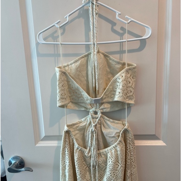 Jonathan simkhai Georgiana Crochet Swim Coverup Dress NWT - Picture 9 of 16